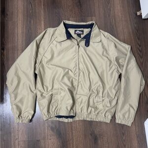 Woodlake Men's Tan Windbreaker Jacket